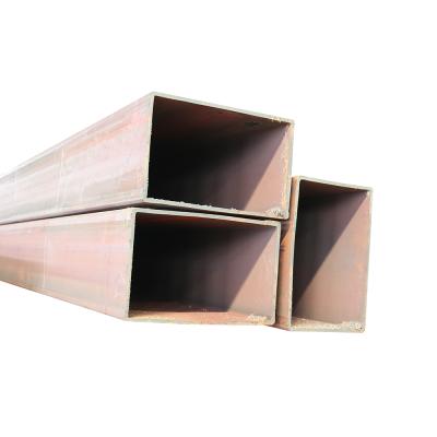 China 2021 Liquid Pipe Tubing Pipes Q355B Black Square Seamless Steel Pipe High Quality Processing for sale