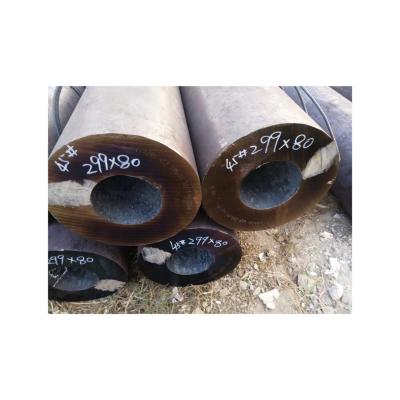 China Seamless Steel Pipe Liquid Carbon Pipe Black 45# Round High Quality Carbon Steel Tubing Ton Price for sale