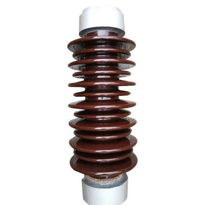 China Porcelain Hollow 9kN Lightning Arrester Insulator for sale