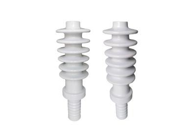 China White 25.8kV Ceramic Bushing Insulators For Transmission for sale