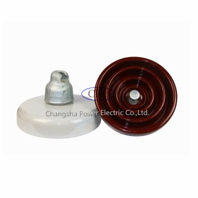 China High Density Porcelain Suspension Insulator High Voltage Ansi U80bl for sale