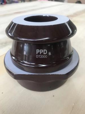 China Brown Glazed 1kV 2000A Transformer Porcelain Bushing for sale