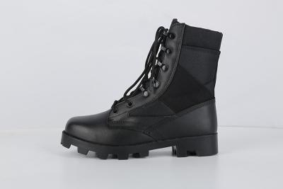 China Zapatos altos Ligero Desierto Inodoro Deportivo De goma Zapatos de Combate De Cuero Negro Botas Tácticas Para Hombres en venta