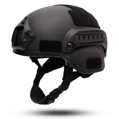 China Bulletproof Heavy Duty Ballistic Helmet with Impact Resistance and Black Color for sale