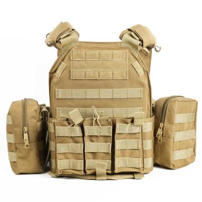 China High Protection Military Tactical Bulletproof Vest ARAMID / UHMWPE Customized Style for sale