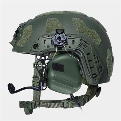 China Strength Aramid Fibers Ballistic Combat Helmet Bulletproof Anti Fragmentation Customizable Color for sale