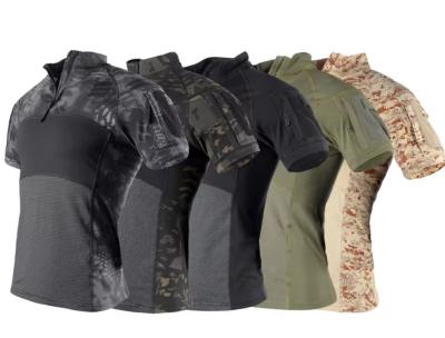 China Tactisch uniform korte mouwen tactisch pak camouflage losse snel droogende outdoor zomersportkleding Te koop