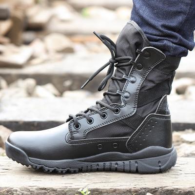 China Tactical Boots with Ankle Support for Security Personnel for sale