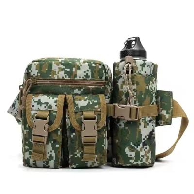 China Multi Purpose Polyethylene Tooled Camouflage Shoulder Tactical Durable Camping Hiking Bag for sale