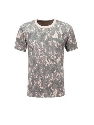 Cina Cina Xinxin Fabbricante Camouflage Collo rotondo Puro cotone maniche corte T-shirt di addestramento tattico in vendita