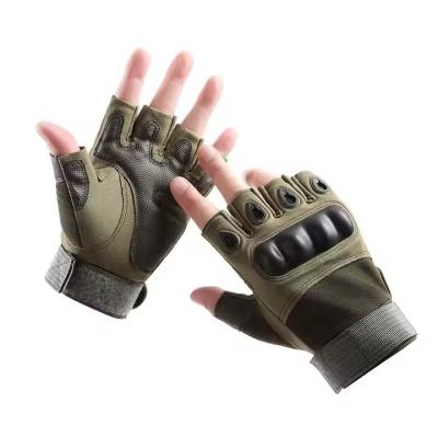 China Half Single Tactical Lightweight Anti-Slip Fingerless Gloves Tactical Gear For Outdoor Activities for sale