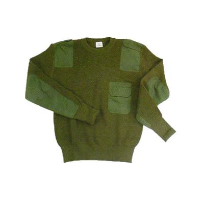 China Uniform Customized Chest Pocket V-Neck Gebreide Wear Pullover Tactical Wear Sweater Te koop