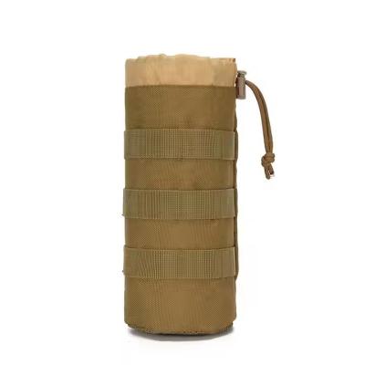 China Camouflage Tactical Lightweight Molle System Waist Hanging Large Water Bottle Outdoor Bag For Outdoor Sport Travel for sale