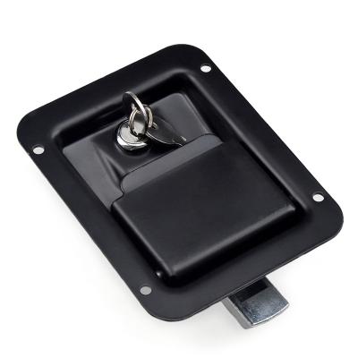 China XK103-2BS-T Black Color Modern Automotive Industry Door Drive Link Impact Panel Locomotive Lock for sale