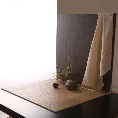 China Waterproof Collapsible Photo Box Wooden Grain PVC 24*24inch Photography Board Table Kit for sale