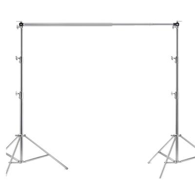 China Heavy duty SOLID COLOR 2.8x3m/9.2x10ft stainless steel background support frame set for photography for sale