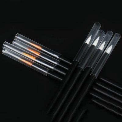 China 100pcs Disposable Smudge Applicator Brush Eye Liner Brush Disposable Magic Wands Makeup Tool for sale