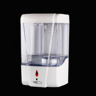 China Foam Refillable Automatic Soap Dispenser 600ml Wall Mount Hand Sanitizer Dispenser For Hospital Home School Office for sale