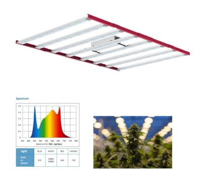 China Vertical Grow Indoor Led Grow Light Meijiu Canna Bis 1000W 301b Dimmable Led Grow Light For Vertical Farming for sale