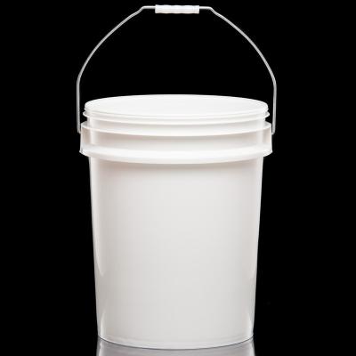 China Paint 19 liter plastic round bucket for printing for sale