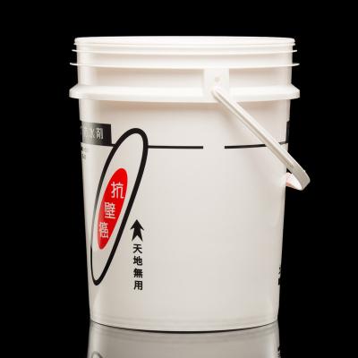 China Paint typical colors 5 gallon plastic bucket for chemical for sale