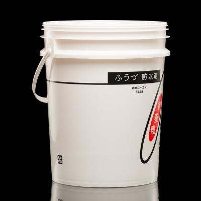 China Paint 18-19 Liter Tear Tag Plastic Barrels for sale