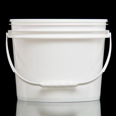 China Paint 8 in 11l round plastic bucket for solar materials for sale