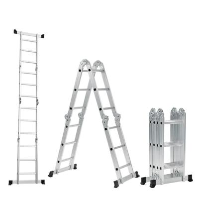 China Folding Ladders High quality multipurpose aluminum ladder folding warehouse multifunctional stair for sale