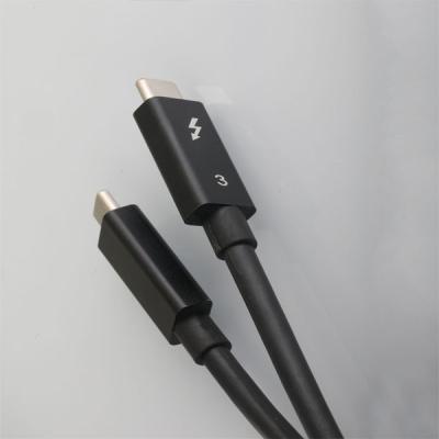 China Usb 5a Type C Cable 100w 40gbps Wholesale Data Transfer Lightning Thunderbolt 3 Fast Video C To C PD Transfer for sale