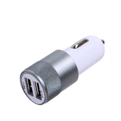 China New Hot Selling China-chic Dual 2.1A 1A USB Port Fast Speed ​​2 USB Car Charger Portable Mobile Phone Car Charger For iPhone 7/8/X for sale