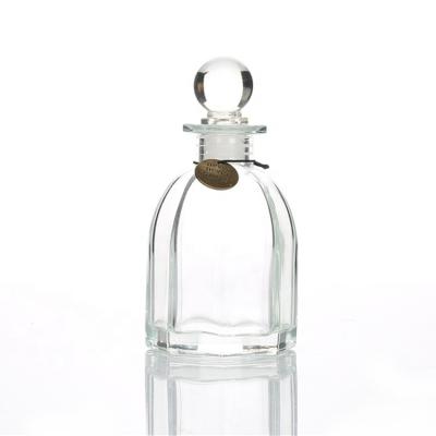 China Gift Wholesale 100ml Perfume Bottle Refill Bottle Tubular Diffuser Glass for sale