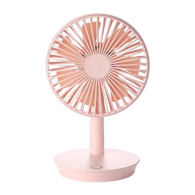 China Car Promotion Gift Air Cooler Desk Fan Desk Fan Adjustable Angle Customized Portable Desk Rechargeable Fan for sale