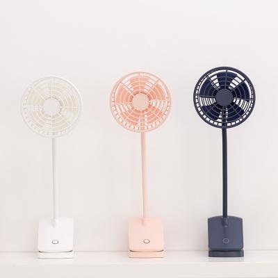 China Car hotselling Portable Mini Desk Fan USB Mini Clip Fan with 2000mah Rechargeable Battery for sale