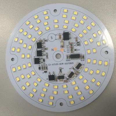 China High Power 100W SMD3030 LED Aluminum PCB AC220v Led Flood Light Module PCB for sale