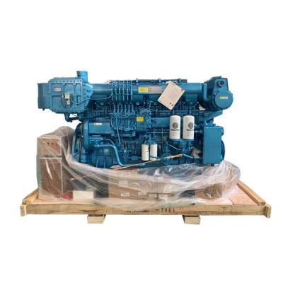 China Genuine Weichai 6 Cylinders WEICHAI WHM6160 456HP Boat Engine 6 Cylinder for sale