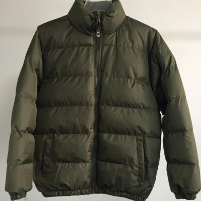 China Polyester Mens Padded Winter Coat Stocklots for sale