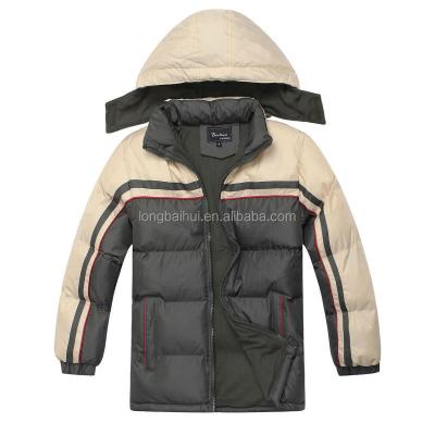 China Plus Size Boy's Hot Sale Woven Winter Padding Jacket Warm Stock for sale