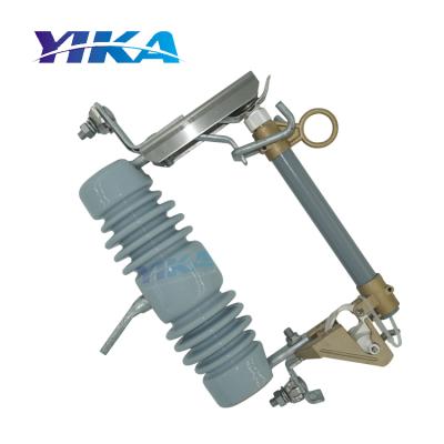 China Outdoor Porcelain YIKA 11KV 15KV Ceramic Drops Melts Switch MV Fuse Cutout Cutout (Dofc) for sale