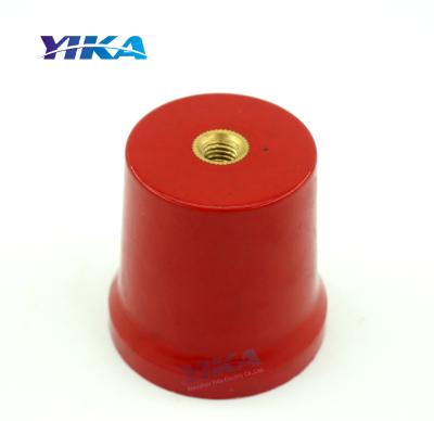 China LOW VOLTAGE YIKA Copper Busbar Insulator Tapered Support Insulators for sale