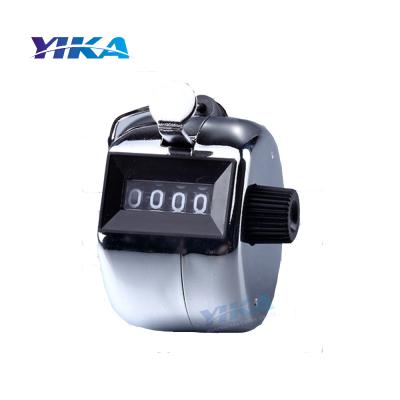 China YIKA 4 Metal Digit Mechanical Hand Tally Counter for sale