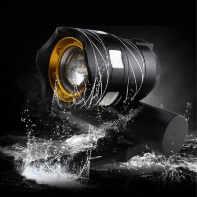 China Rechargeable Bike Headlamp Zoomable LED Front Light MTB Lamp LED Front Light MTB Cycling Bicycle Safety Recycling Warning Light Fla Y7697 for sale