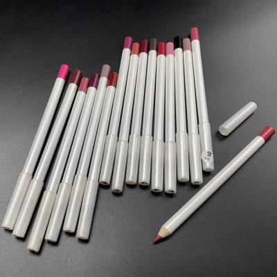 China Brown Waterproof Lip Liner Wholesale Private Label Cosmetics Waterproof Lip Liner Pencil Vendor for sale