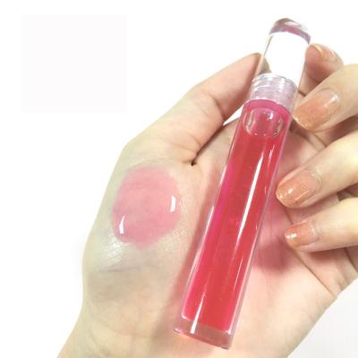 China Custom Vegan Flavor Waterproof Custom Vegan Fruit Lip Gloss Private Label Clear Dropper Fruit Lip Gloss for sale