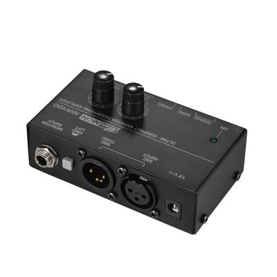 China Ultra-compact Monitor Headphone Amp Amplifier with XLR Microphone Input 6.35mm Monitor Input 6.35mm and 3.5mm Headphone Outputs Vo I5653UK for sale