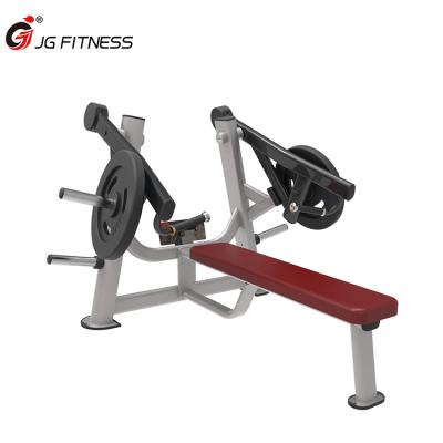 China Fitness Center Gym Strength Equipment Flat Loaded Hammer Strength Chest Press Health Machine Flat Workout Equipment for sale