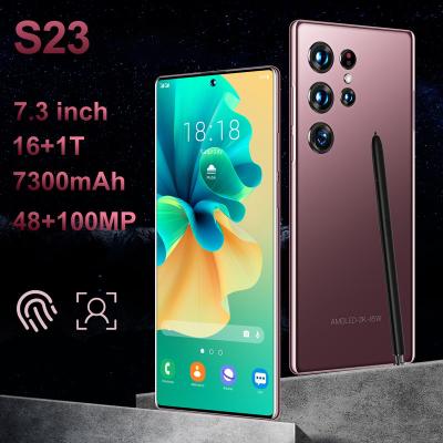 China Beauty Camera Galaxy S23 Phone Ultra Smartphone Android 12.0 Mobile Phones New Hot 1tb Android 5g 6.8 inch 16gb+ HD OLED 144HZ For Samsung for sale