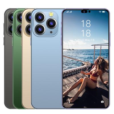 China Dual SIM Card Phone I 13 PRO Smartphones 16GB+512GB original MAX Full Display Mobile 5g 6.7 inch for Iphone 14 pro Max Smart Phone Shenzhen 2k for sale