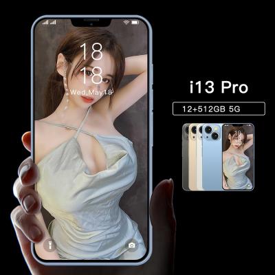 China Brand New Dual Inch Original Android Smartphone 16GB+512GB 10-Core 4G 5G Phone Version 6.7 Global SIM Card I13 Pro Max LEFT Mobile Phones Phone for sale