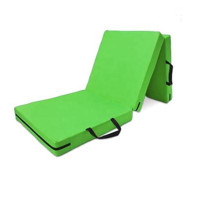 China Foldable High quality sponge lunch break folding bed tatami mattress for sale