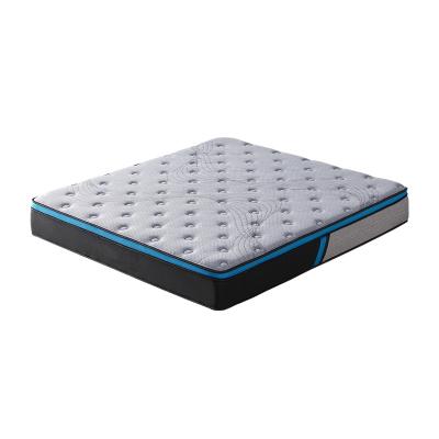 China Hypo-allergenic Manufacturers customize various sizes of good sleep luxury comfortable bed independent pocket spring mattress memory foam for sale